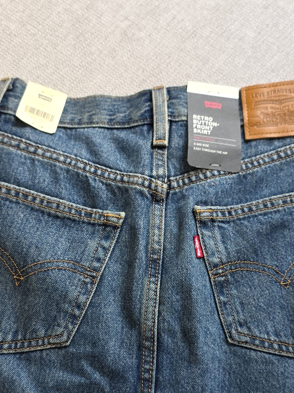 Levi's Women's Retro Button-Front Denim Jeans - Blue